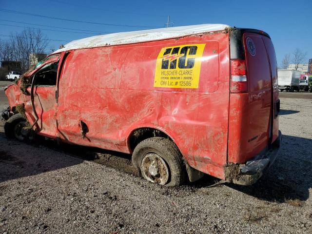 1GCWGAFP7M1305186 - 2021 CHEVROLET EXPRESS G2 RED photo 3