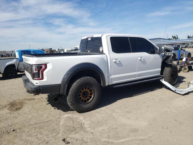 1FTFW1RG0JFC28853 - 2018 FORD F150 RAPTOR WHITE photo 3