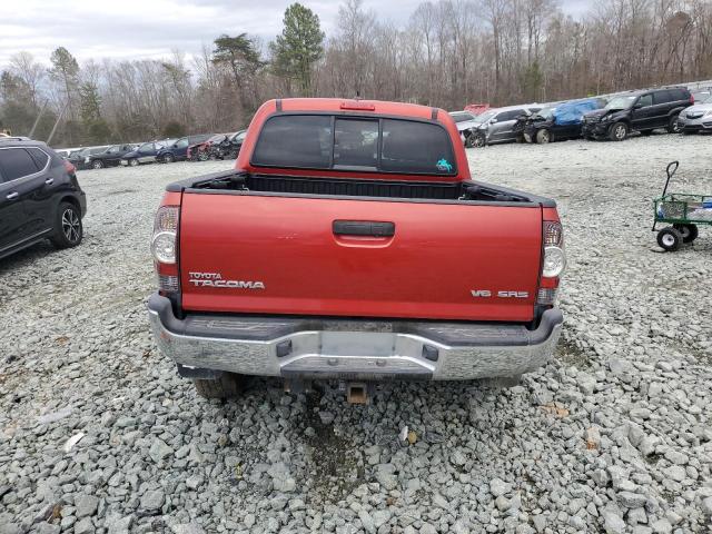 3TMLU4EN2CM102978 - 2012 TOYOTA TACOMA DOUBLE CAB 红色 照片 6