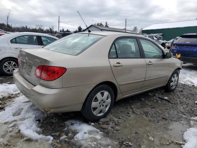 2T1BR32E27C778213 - 2007 TOYOTA COROLLA CE BEIGE photo 3