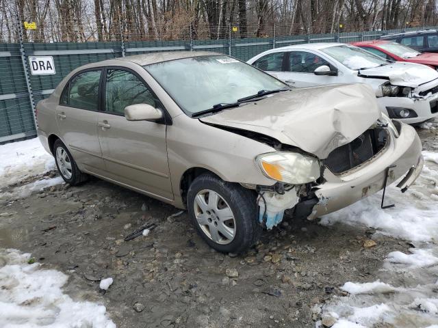 2T1BR32E27C778213 - 2007 TOYOTA COROLLA CE BEIGE photo 4