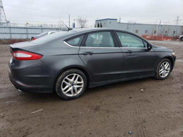 3FA6P0H72FR209858 - 2015 FORD FUSION SE GRAY photo 3