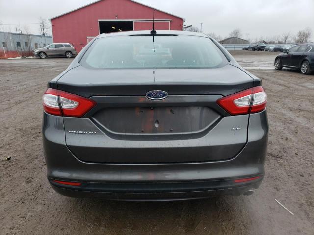 3FA6P0H72FR209858 - 2015 FORD FUSION SE GRAY photo 6