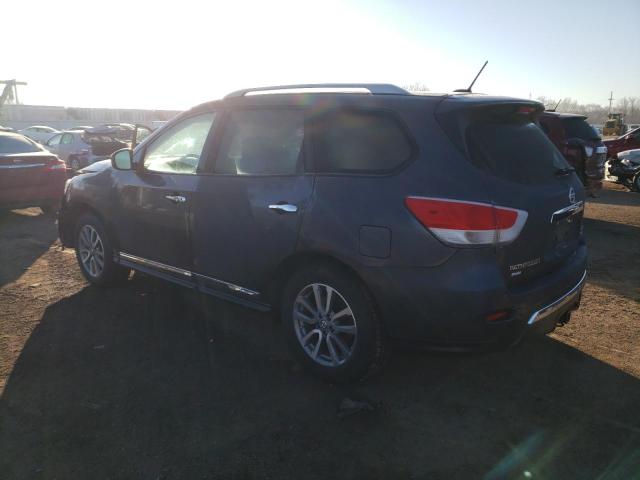 5N1AR2MM3EC613198 - 2014 NISSAN PATHFINDER S GRAY photo 2