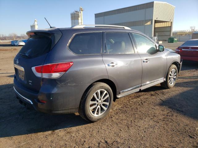 5N1AR2MM3EC613198 - 2014 NISSAN PATHFINDER S GRAY photo 3
