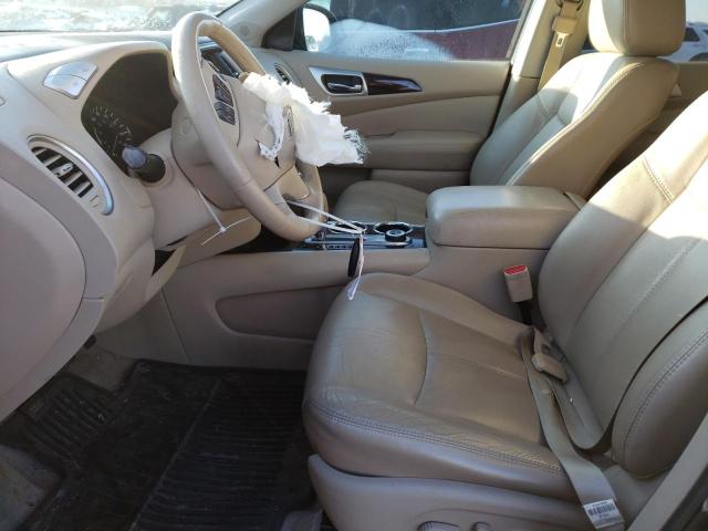 5N1AR2MM3EC613198 - 2014 NISSAN PATHFINDER S GRAY photo 7