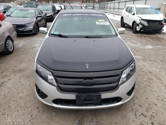 3FAHP0JA5BR331008 - 2011 FORD FUSION SEL GRAY photo 5