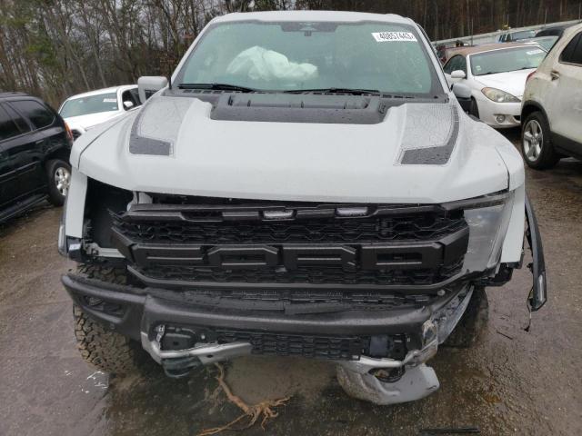 1FTFW1RG1PFA45678 - 2023 FORD F150 RAPTOR GRAY photo 5