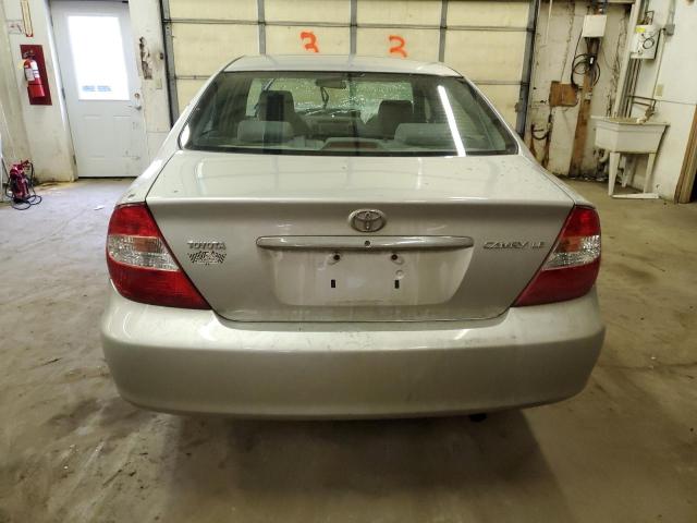 4T1BE32K33U171943 - 2003 TOYOTA CAMRY LE SILVER photo 6