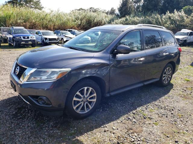 5N1AR2MN8EC610306 - 2014 NISSAN PATHFINDER S CHARCOAL photo 1