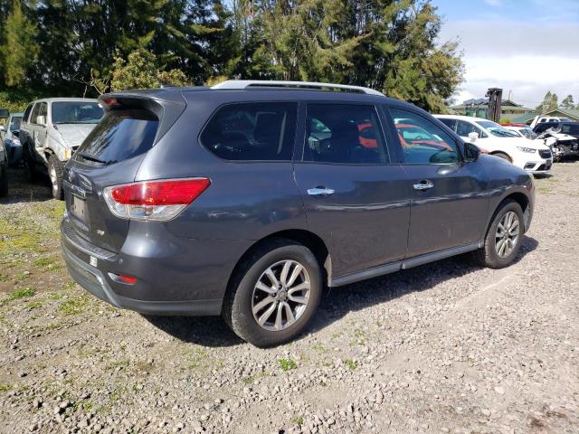 5N1AR2MN8EC610306 - 2014 NISSAN PATHFINDER S CHARCOAL photo 3