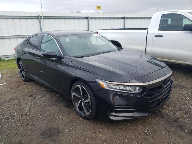 1HGCV1F14JA258992 - 2018 HONDA ACCORD LX BLACK photo 4