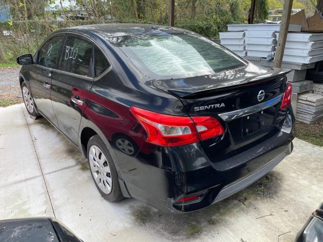 3N1AB7AP4HL638563 - 2017 NISSAN SENTRA S BLACK photo 3