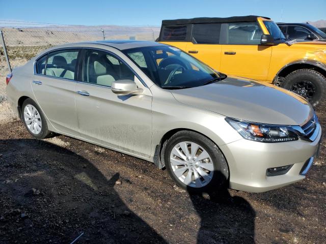 1HGCR2F74EA262674 - 2014 HONDA ACCORD EX TAN photo 4