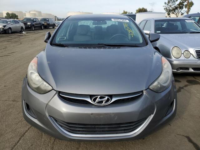 5NPDH4AE1CH128458 - 2012 HYUNDAI ELANTRA GLS GRAY photo 5