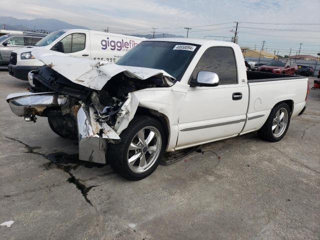 1GTEC14T72Z179255 - 2002 GMC NEW SIERRA C1500 WHITE photo 1