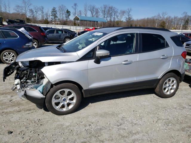 MAJ3S2GE5KC257683 - 2019 FORD ECOSPORT SE SILVER photo 1