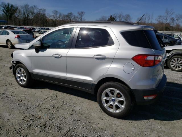 MAJ3S2GE5KC257683 - 2019 FORD ECOSPORT SE SILVER photo 2