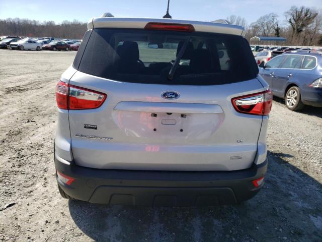 MAJ3S2GE5KC257683 - 2019 FORD ECOSPORT SE SILVER photo 6