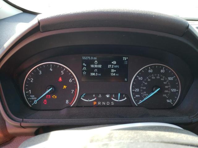 MAJ3S2GE5KC257683 - 2019 FORD ECOSPORT SE SILVER photo 9