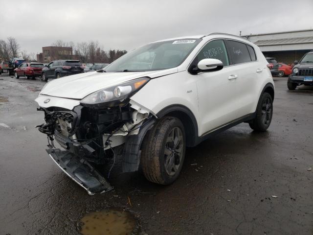 KNDP6CAC6L7833224 - 2020 KIA SPORTAGE S WHITE photo 1