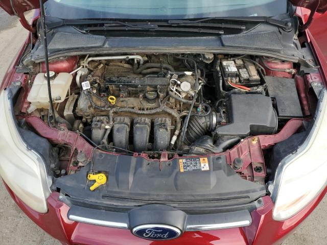 1FADP3F24EL327469 - 2014 FORD FOCUS SE RED photo 11