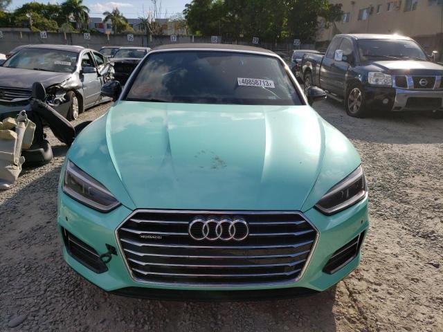 WAUYNGF56JN001526 - 2018 AUDI A5 PREMIUM PLUS GREEN photo 5