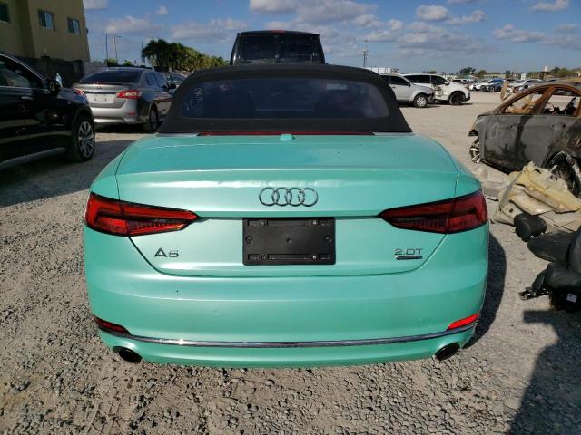 WAUYNGF56JN001526 - 2018 AUDI A5 PREMIUM PLUS GREEN photo 6