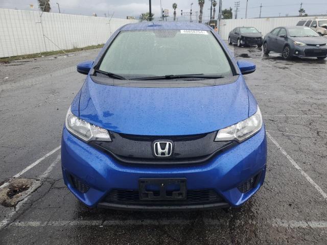 JHMGK5H59HS006786 - 2017 HONDA FIT LX BLUE photo 5