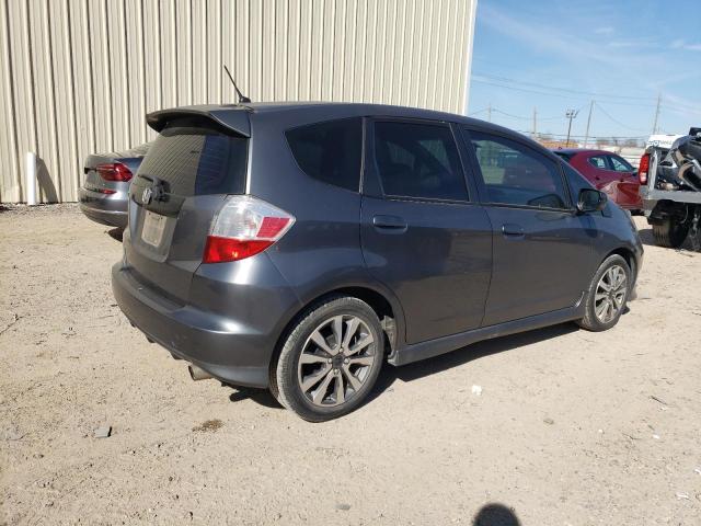 JHMGE8G5XCC027885 - 2012 HONDA FIT SPORT GRAY photo 3