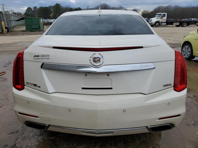 1G6AZ5S38E0181101 - 2014 CADILLAC CTS PREMIUM COLLECTION WHITE photo 6