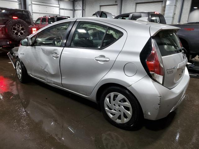 JTDKDTB30F1576566 - 2015 TOYOTA PRIUS C SILVER photo 2