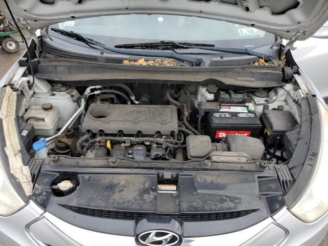 KM8JU3AC5AU078699 - 2010 HYUNDAI TUCSON GLS SILVER photo 11