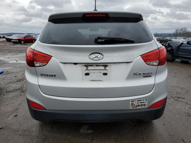 KM8JU3AC5AU078699 - 2010 HYUNDAI TUCSON GLS SILVER photo 6