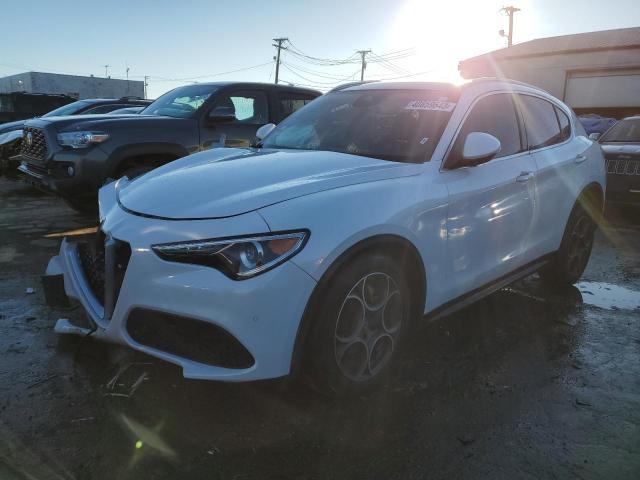 ZASFAKBN9J7B74175 - 2018 ALFA ROMEO STELVIO TI WHITE photo 1