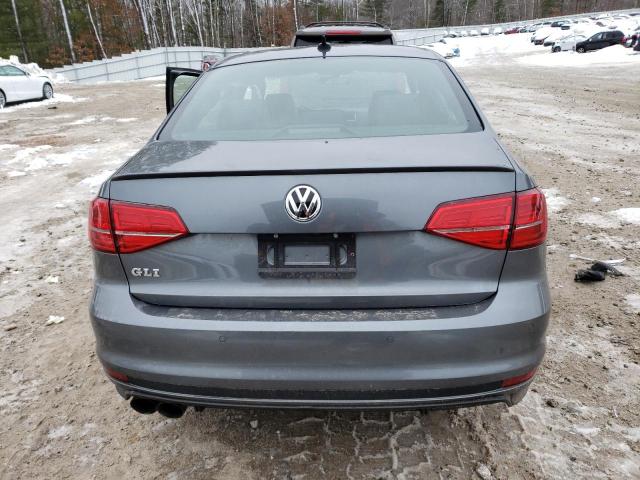 3VW5T7AJ4HM384528 - 2017 VOLKSWAGEN JETTA GLI GRAY photo 6