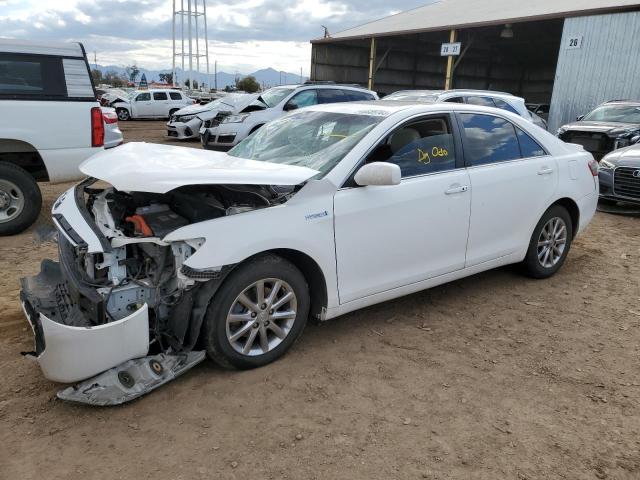 4T1BB3EK7BU135630 - 2011 TOYOTA CAMRY HYBRID WHITE photo 1