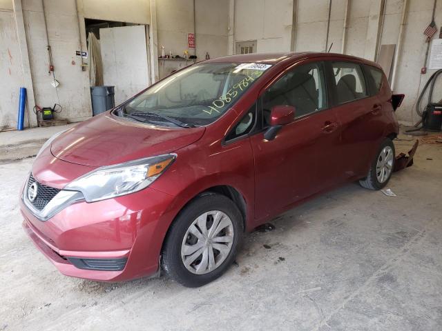 3N1CE2CP3HL366376 - 2017 NISSAN VERSA NOTE S MAROON photo 1