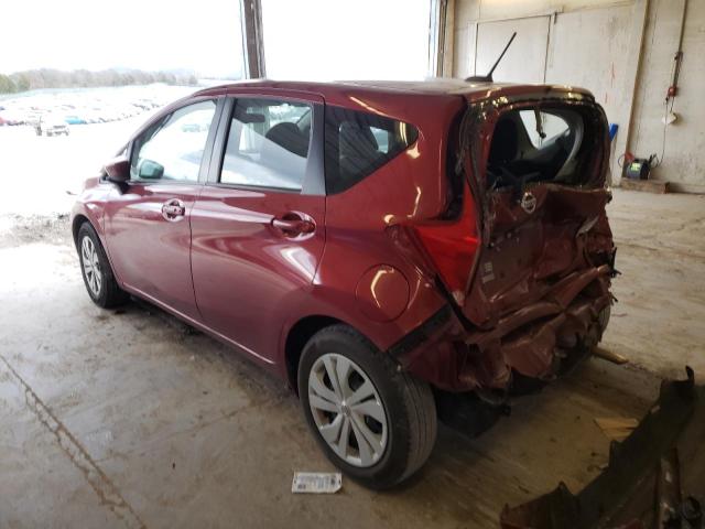 3N1CE2CP3HL366376 - 2017 NISSAN VERSA NOTE S MAROON photo 2