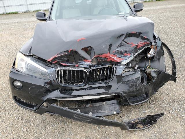 5UXWX7C59CL736894 - 2012 BMW X3 XDRIVE35I BLACK photo 12