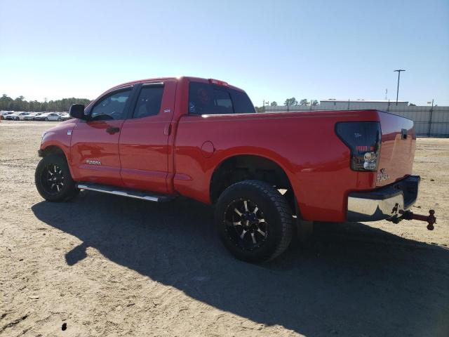 5TFRM5F12AX004035 - 2010 TOYOTA TUNDRA DOUBLE CAB SR5 RED photo 2