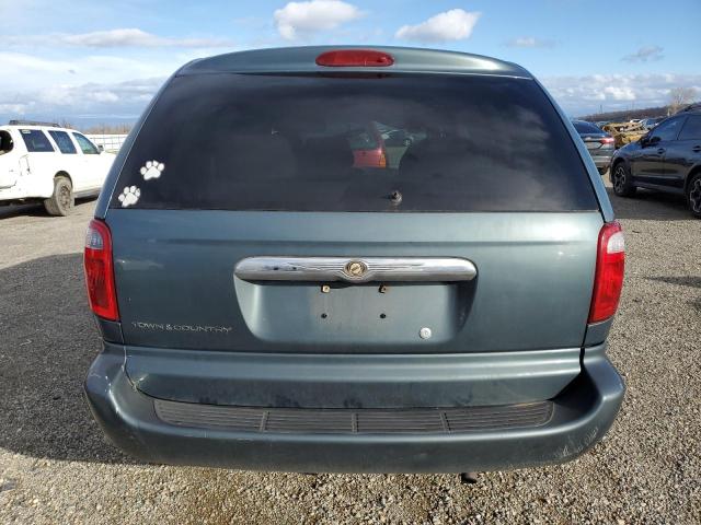 1A4GP45R66B544258 - 2006 CHRYSLER TOWN & COU BLUE photo 6