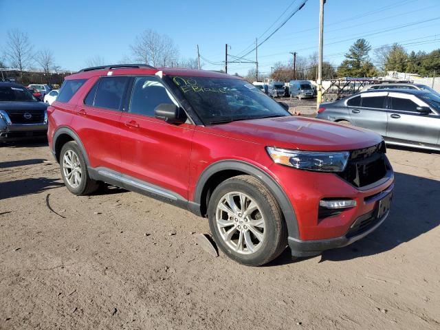 1FMSK8DH1LGB18051 - 2020 FORD EXPLORER XLT RED photo 4