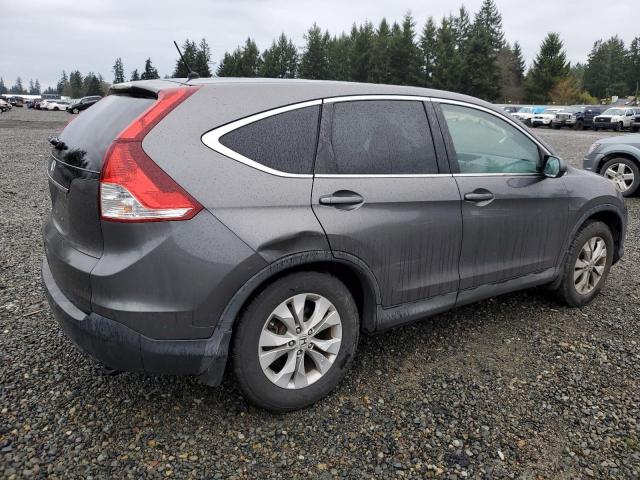 2HKRM3H58EH513522 - 2014 HONDA CR-V EX GRAY photo 3