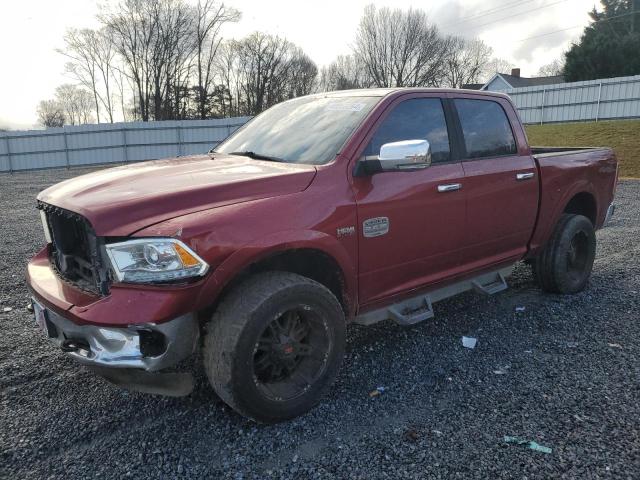 1C6RR7PT0DS632164 - 2013 RAM 1500 LONGHORN RED photo 1