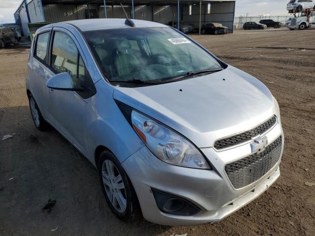 KL8CD6S90FC763250 - 2015 CHEVROLET SPARK 1LT SILVER photo 4