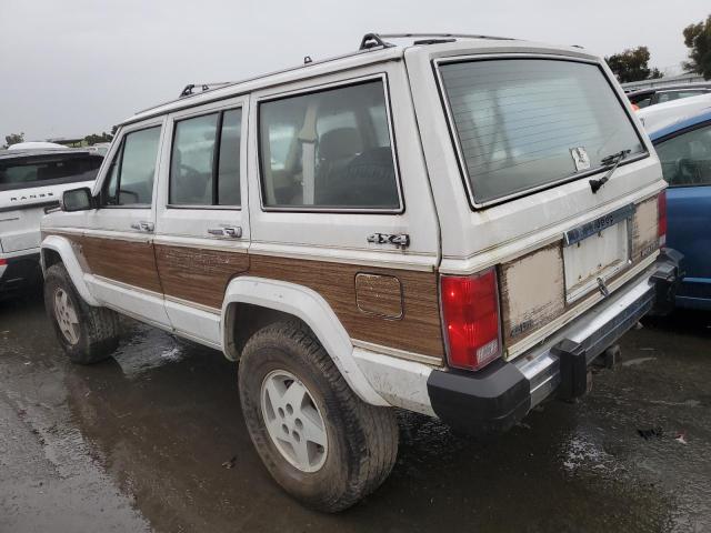 1J4FN78L1LL189032 - 1990 JEEP WAGONEER LIMITED WHITE photo 2