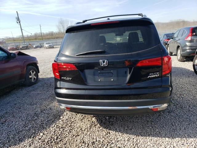 5FNYF6H07HB031848 - 2017 HONDA PILOT ELITE BLACK photo 6