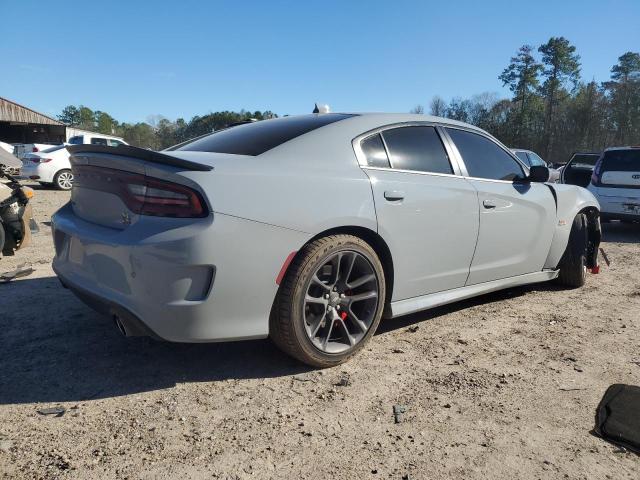 2C3CDXGJ2NH209319 - 2022 DODGE CHARGER SCAT PACK GRAY photo 3