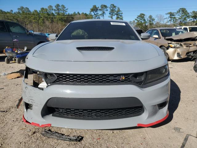 2C3CDXGJ2NH209319 - 2022 DODGE CHARGER SCAT PACK GRAY photo 5